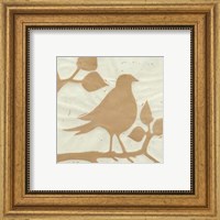 Framed Tea Bird II