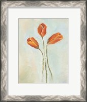 Framed Painted Tulips II