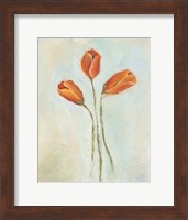 Framed Painted Tulips II