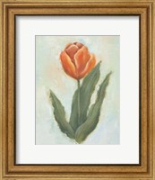 Framed Painted Tulips IV