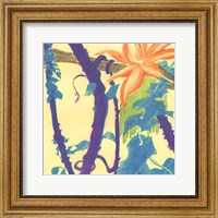 Framed Jungle Monotype I