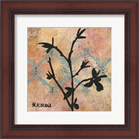 Framed Modern Tree in Black IV