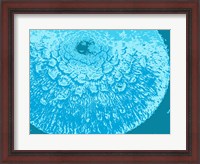Framed Blue Abstract