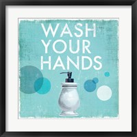 Framed Wash your Hands