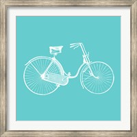 Framed Aqua Bicycle
