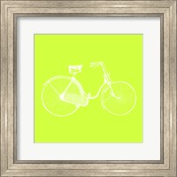 Framed Lime Bicycle