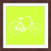 Framed Lime Bicycle