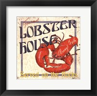 Framed Lobster House
