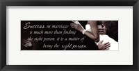 Framed Success In Marriage