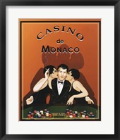Framed Casino de Monaco