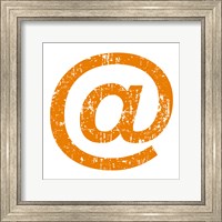 Framed Orange Ampersat