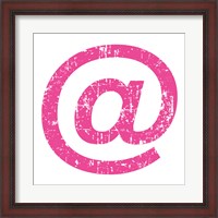 Framed Pink Ampersat