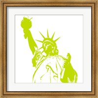 Framed Liberty in Lime