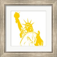 Framed Liberty in Yellow
