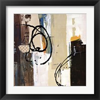 Framed Abstract Collage III