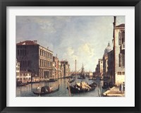 Framed Grand Canal, Venice