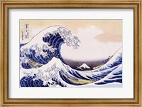 Framed Great Wave Of Kanagawa