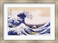 Framed Great Wave Of Kanagawa