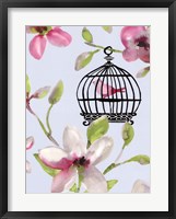 Framed Bird Cage I