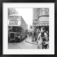 Framed Tottenham Court Road And Oxford Street Junction, 1965