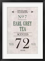Framed Earl Grey Tea