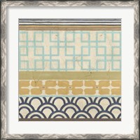 Framed Geometric Frieze III