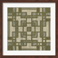 Framed Deco Tile III