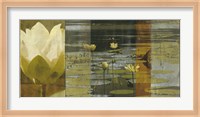 Framed Lotus Panel I