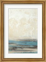 Framed Aqua Seascape II