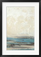 Framed Aqua Seascape II