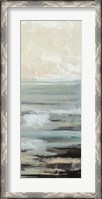 Framed Aqua Seascape IV