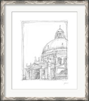 Framed Sketches of Venice II