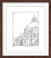 Framed Sketches of Venice II