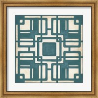 Framed Non-Embellished Deco Tile IV