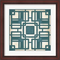 Framed Non-Embellished Deco Tile IV