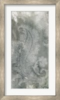 Framed Silver Lace I