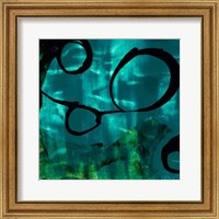 Framed Turquoise Element II