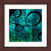 Framed Turquoise Element II