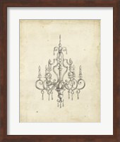 Framed Classical Chandelier III