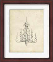 Framed Classical Chandelier IV