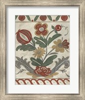 Framed Tudor Rose I