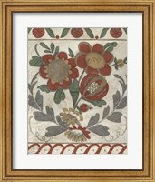 Framed Tudor Rose II