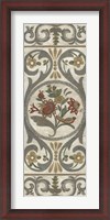 Framed Tudor Rose Panel I