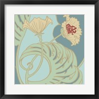 Poppy Flourish II Framed Print