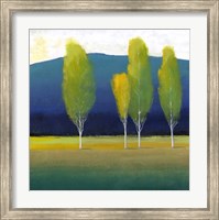 Framed Glowing Trees I