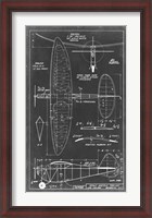 Framed Aeronautic Blueprint I