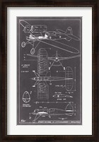 Framed Aeronautic Blueprint II