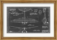 Framed Aeronautic Blueprint VI