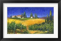 Tuscan Evening Framed Print