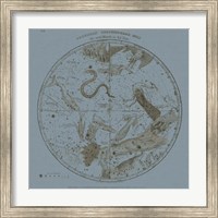 Framed Southern Circumpolar Map